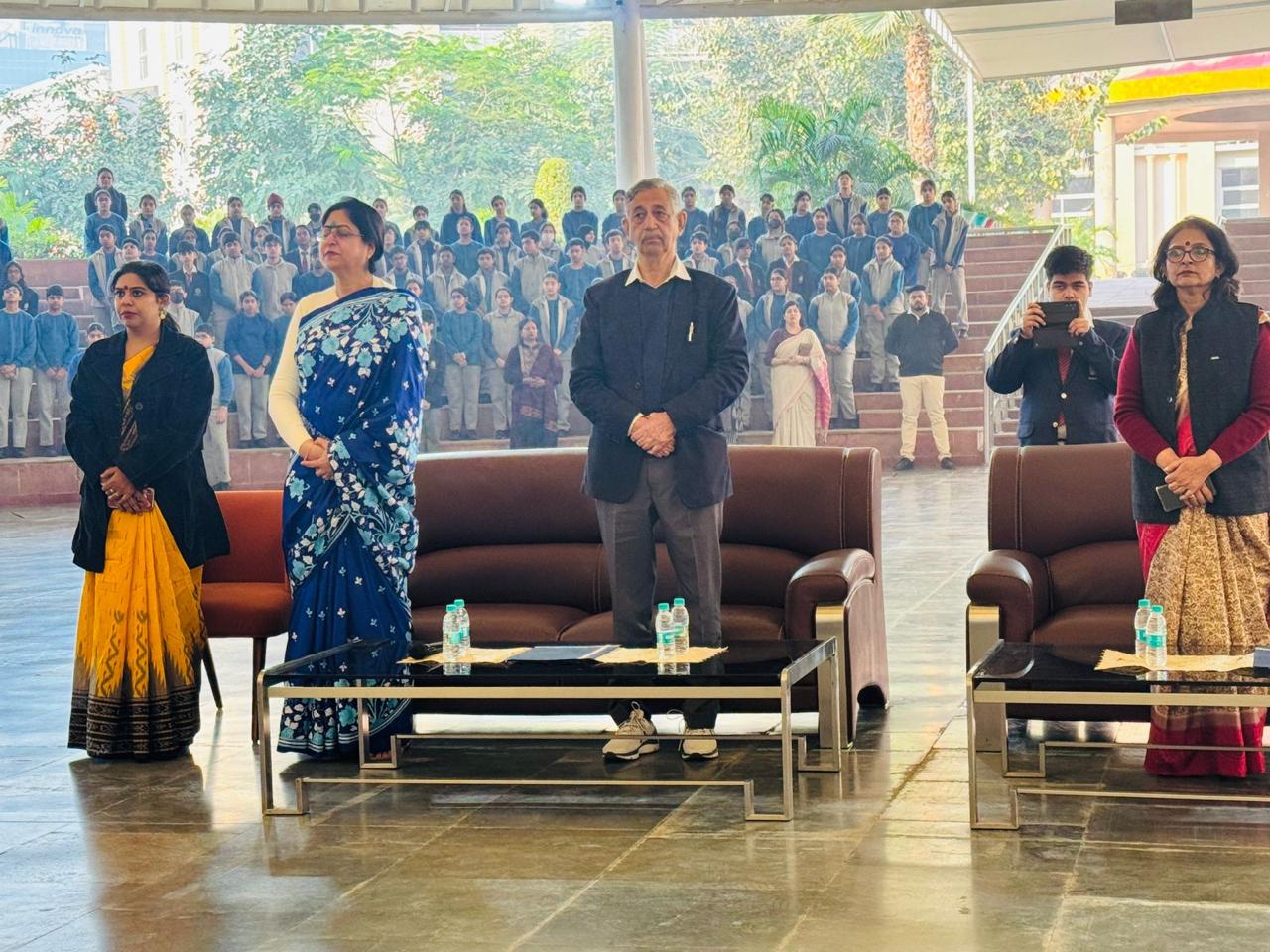 Celebrating Constitution Day at Mayoor School, Noida